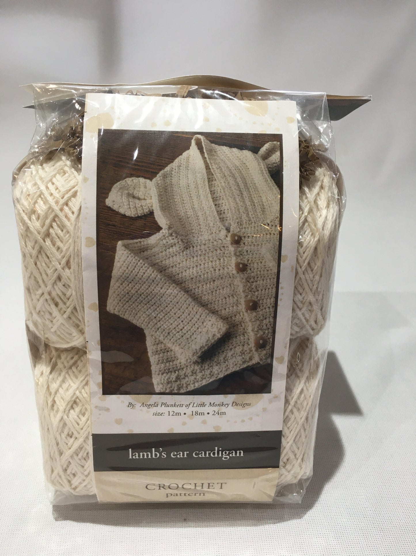 Appalachian Baby - Lamb's Ear Cardigan - Crochet Kit